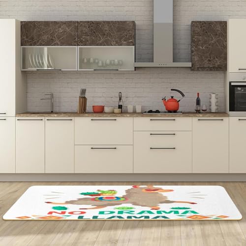 Tapis de cuisine antidérapants - Solution lavable pour sol sec et propre