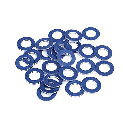 Oil Drain Plug Gaskets 20PCS Thread Oil Drain Sump Plug Gaskets Washer Carmoeignin 12mm Hole Seal Ring Car Engine for Toyota Scion Camry Corolla Lexus CT200h ES350 Replace OE# 90430-12031