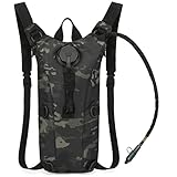 ATBP Tactical Water Hydration Pack Military 3L Water Bladder Carrier Backpack Leakproof for Running Jogging Cycling Hiking