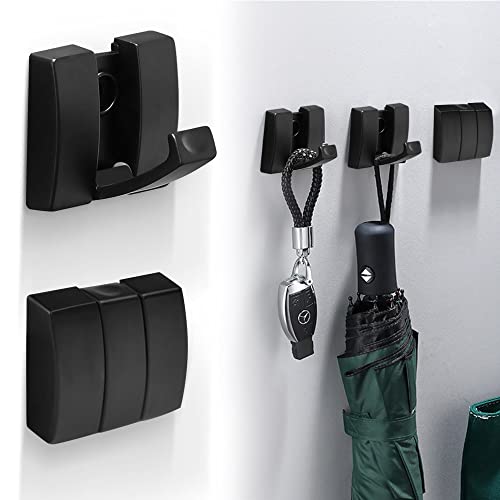 KLYNGTSK 2 Stück Falthaken Wandhaken Faltbare Kleiderhaken Klappbar...
