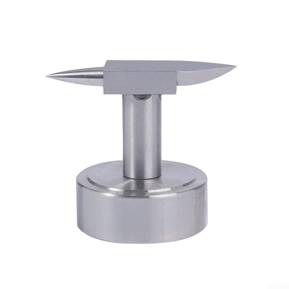 Yunque multiusos de acero de alta velocidad adecuado para varias tareas de forja de metal en artesanía de joyería (tipo B)