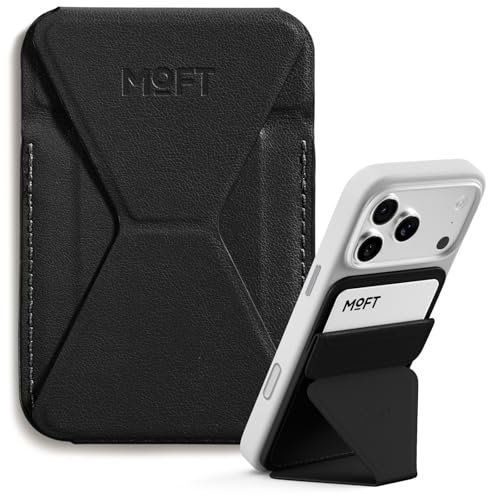 MOFT Magnetic Wallet Stand Compatible with iPhone 17/16/15/14/13/12 Series, Angle Adjustment...