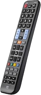One For All Samsung TV Replacement remote  Works with ALL Samsung televisions  Ideal TV replacement remote control, black