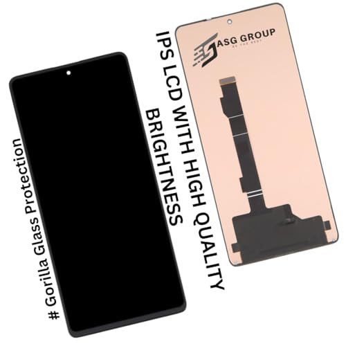 Image of Bezel-Less Display for Redmi Note 12 Pro 5G / Poco X5 Pro 5G | Full HD+ Screen Replacement | Original Quality Black Display with Touch Digitizer | Durable, High-Brightness Mobile Display Combo