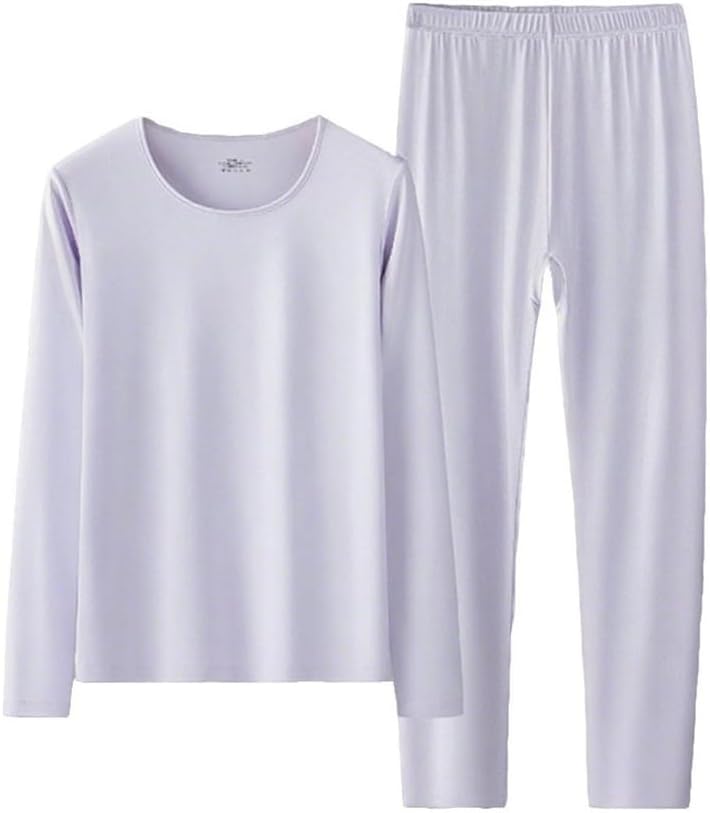 Women's Stretch Thermal Long Johns Underwear Set Casual Slim Fit Fall Winter Long Base Layer Top Bottom