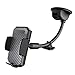 Support Téléphone Voiture Ventouse,Porte Portable Voiture pour Tableau de Bord Pare-Brise,Support Smartphone Auto pour iPhone 12 13 11 Pro Max Mini/SE 2020 XR XS X 7 8 Plus,13” Long Bras Col de Cygne