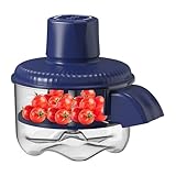 Processus d'épluchage sûr : cet éplucheur électrique pour raisins priorite la protection de l'utilisateur grâce à une lame de sécurité avancée qui minimise l'exposition aux bords tranchants. Avec une poignée compacte et confortable, elle garantit une maniabilité sans même pendant des périodes prolongées d'utilisation fréquente dans des environnements de cuisson bondés comme boulangeries ou services de restauration.