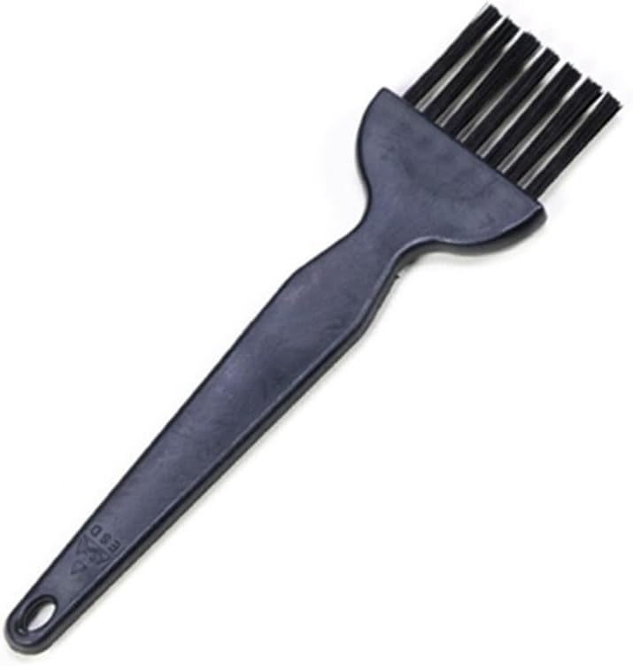 3pcs Plastic Handle Anti Static Brush Cleaning Tools PCB Cleaning Brush for Mobile Phone(Black)