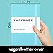 PAPERAGE Lined Journal Notebook, (Sky Blue), 160 Pages, Medium 5.6 in x 8 in - 100 GSM Thick Paper – Hardcover Journaling Notebook for Work, School & Note Taking
