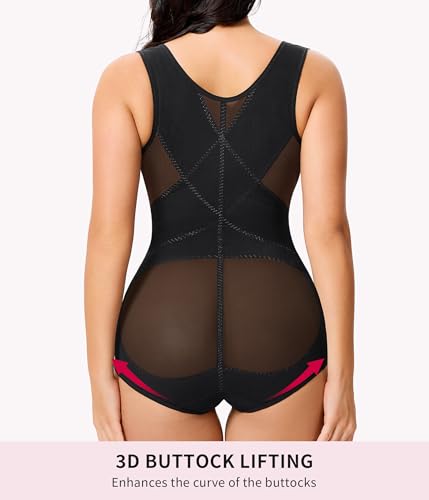 Gotoly Women Waist Trainer Bodysuit Full Body Shaper Vest Tummy Control Slim Corset Shapewear Tank Tops4