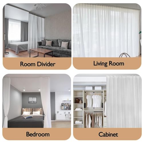 Support de plafond réglable à double rangée avec roulettes 5.5m