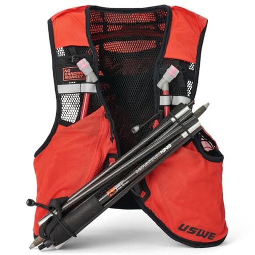 Image of USWE Pace - Running Vest Hydration Pack with 2 x 500ml UltraFlask, Backpack for Men and Women