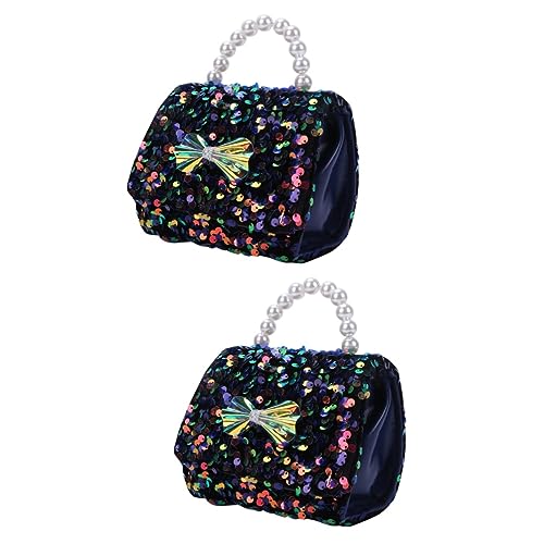 Pochette à chaîne noire pour femme avec nœud bandoulière chic