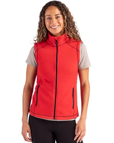 Clique - Clique Powder Recycled Fleece Womens Vest, Red, XXL (67% Off Amazon Deal)