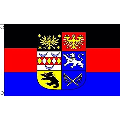 AZ FLAG, East Frisia Flag, 2x3 Ft, 100D Polyester Eastern Friesland, Ostfriesland Banner with Two Metal Grommets