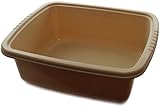 YBM Home Plastic Dish Pan Basin Ba430 (1, Beige) Pack of 1 Beige
