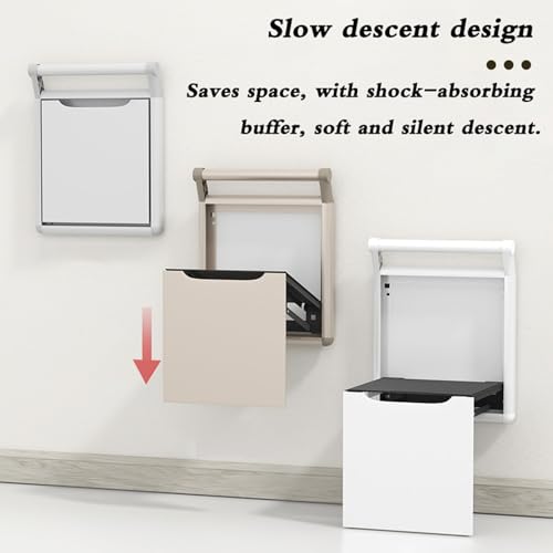 Taburete de ducha plegable para optimizar el espacio en baños pequeños 6