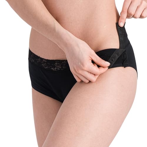 Culotte menstruelle dentelle GILSA Paris élégante et lavable