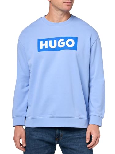 T-Shirt Classique avec Logo boîte HUGO Vetement Mode Homme Col Rond