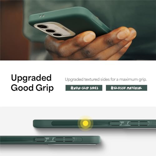 Image of Spigen Cyrill UltraColor | Samsung Galaxy S24 Case | Green Galaxy S24 Back Cover | TPU+Poly Carbonate - Kale