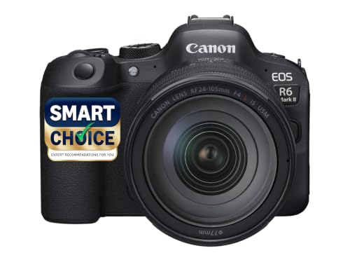 Canon EOS R6 Mark II Smartchoice 24. 2 MP Mirrorless Camera with RF24-105mm f4 L is USM Lens Kit (Black)