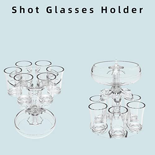 Distributeur de cocktails et boissons de fête avec support 6 shots - 6