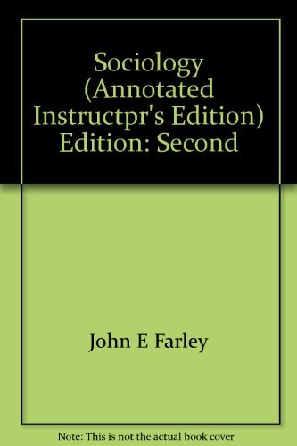 Sociology 0138174873 Book Cover