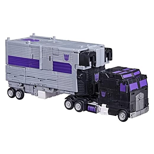 Transformers Juguetes Generations Legacy - Commander Class - Decepticon Motormaster Combiner - Figura de acción - 33 cm - A Partir de 8 años (F2987)