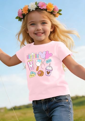 Image of Magical Shirts Women Girls Family Vacation Matching Shirt Magic Kingdom T-Shirt Mommy and Me Trip Short Sleeve Tops