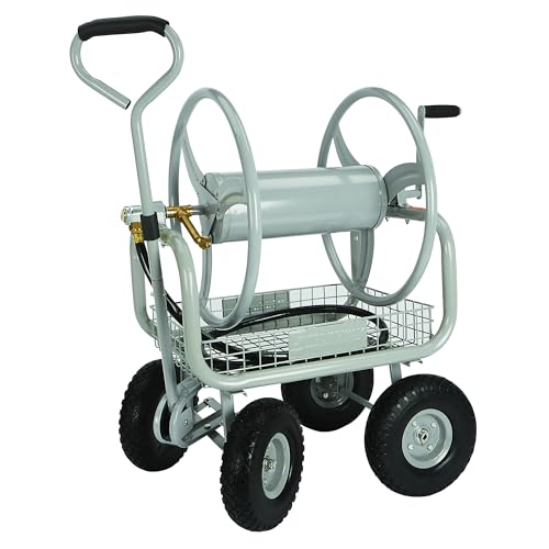 Strongway Hose Reel Cart Holds 5/8in. x 400ft. Hose