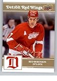 2025-26 Upper Deck Red Wings Centennial 100th Anniversary Gold #97 Red Berenson Detroit Red Wings Official Hockey Card in Raw (NM or Better) Condition