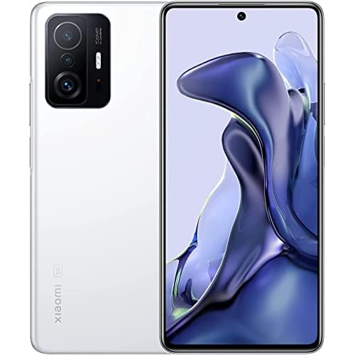 Xiaomi 11T 5G Smartphone (8 + 256GB, 6.67" 120 Hz AMOLED Display and Dolby Atmos, 108MP in Professional Quality, MediaTek Dimensity 1200-Ultra, 67W Turbo Charge) Weiß
