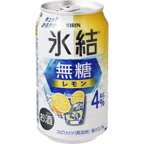 キリン 氷結 無糖レモン ALC.4%350mlのサムネイル
