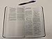 NIV, Thinline Bible, Bonded Leather, Black, Red Letter Edition