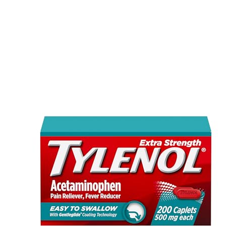 Tylenol Extra Strength Easy to Swallow Acetaminophen Caplets, 200 ct - image 1
