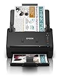 Epson WorkForce ES-500WII Wi-Fi and USB 3.0, High-speed (35ppm), Up to A4 (27-413 GSM), 50 Page Auto Feed Colour Scanner with OCR Software