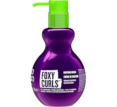 Bed Head by TIGI Foxy Curls Hair Cream – Anti-Frizz Styling Cream for Bounce and Waves, Lightweight Curl Defining, Hydratin…