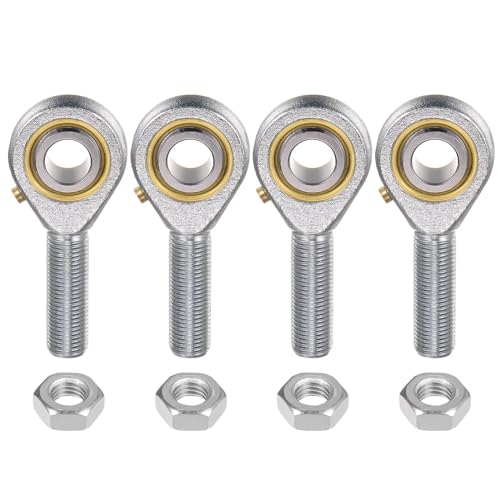 Roulement POSB8 filetage gauche 1/2-20 uxcell avec rotule autonettoyante lot de 4