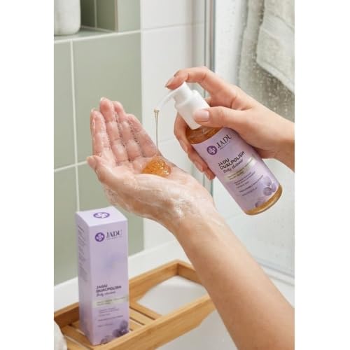 Image of jadu health care Dual Polish Body Cleanser for Men & Women | Daily Body Wash for Clean & Refreshed Skin 200 ml Pack Of 2