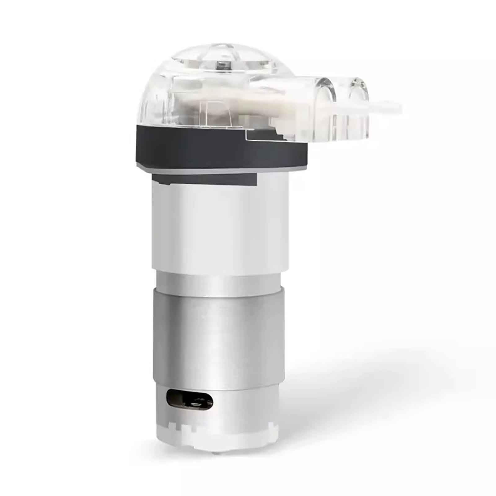 iDili Small Flow Micro Peristaltic Pump Laboratory Small Water Pump Silent Household DC High-Precision Pump + Adjustable Power Supply