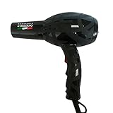 Secador profesional fabricado en Italia, con 2 velocidades, 4 temperaturas. Decoración fotoincisa. Mango ergonómico. Cable 2, 5 m redondo profesional.