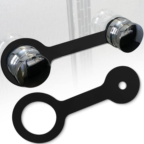 Image of 2pcs RV Shower Door Travel Latch Strap Silicone RV Bathroom Door Lock Strap Compatible with F100158276 0273349