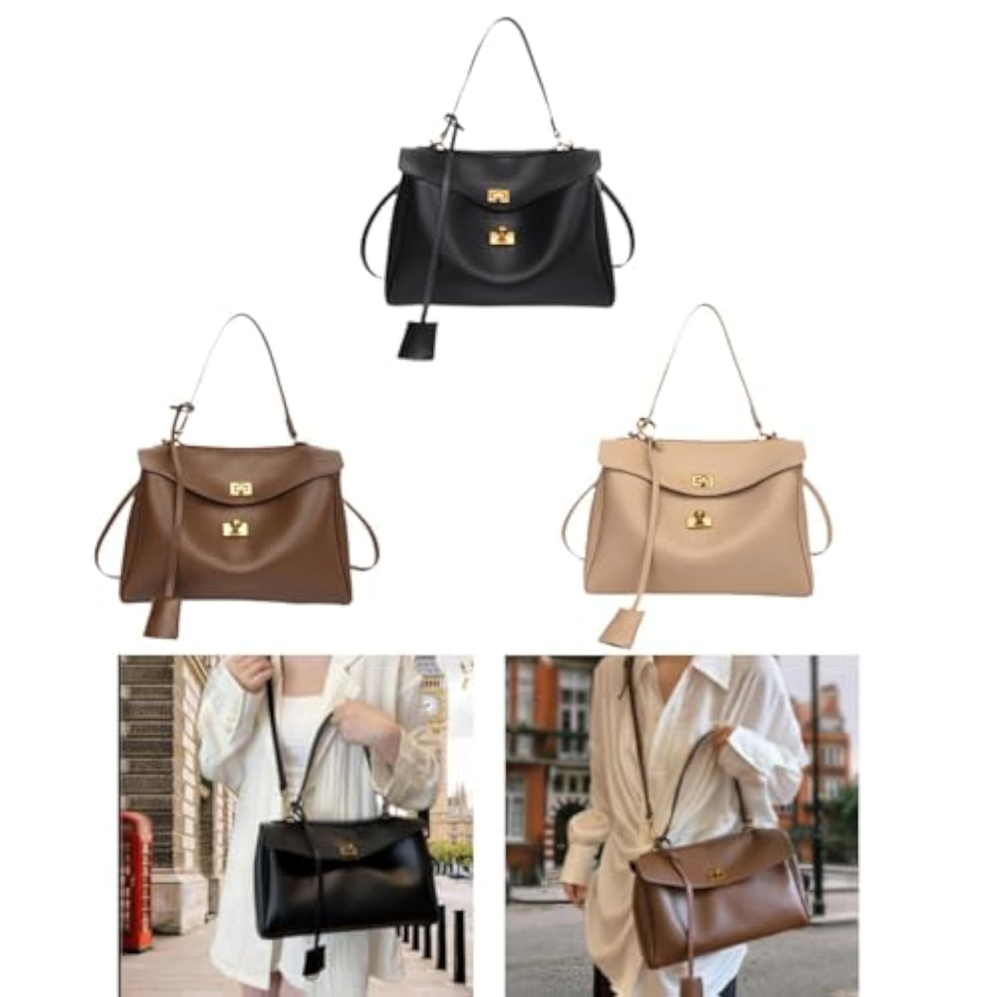 LR Decor Women Shoulder Bag with Adjustable Strap for Party
