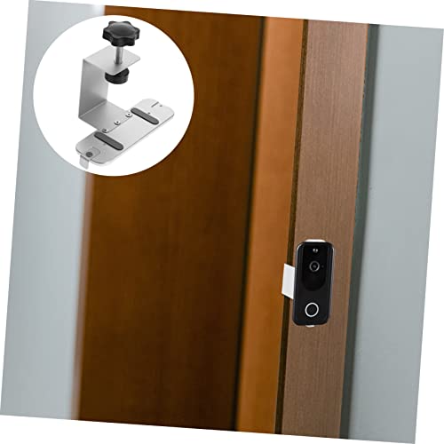 Uonlytech Suporte De Campainha Campainha De Porta Suporte De Metal Suporte De Montagem Anti-Campainh