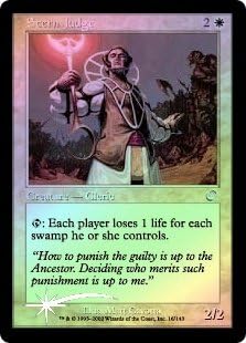 Amazon Co Jp 英語版フォイル トーメント Torment Tor 厳格な裁き人 Stern Judge マジック ザ ギャザリング Mtg ホビー 通販