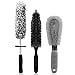 Price comparison product image Zliger Wheel Brush, 3 PCS Wheel and Rim Detailing Brush Wheel Rim Brush Microfibre Wheel Cleaner Brush Soft Dense Alloy Wheel Brush Ultra Soft without Scratches for Auto Motorcycle