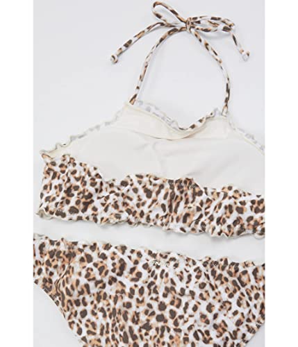 O'NEILL CLOTHING Girls Leopard Print Bikini Set (Little Kid, Size 4)2