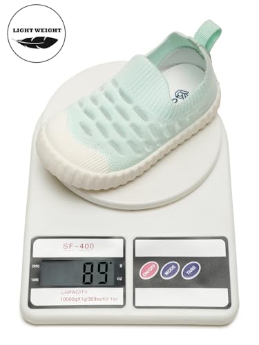 Image of ONYC Cloudy Toddlers's First Step Walking Shoes - Sea Green (Unisex for Boys and Girls)