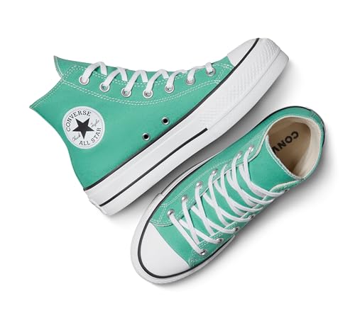 Image of Converse Chuck Taylor All Star Lift Platform Khaki Sneakers