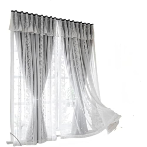 PANJIE�v�����Z�X���[�X�J�[�e�����؂Ȏh�J1���ɓ�d�Ռ��J�[�e���ԕ����J���Ռ��G���K���g�Ȗk���X�^�C�����߉\�ȃt�b�N�t���k���X�^�C���Ɛ��m�X�^�C���̃{�C���J�[�e�� (��200 cm x��100 cm(1���g),�O���[) [���s�A���i]